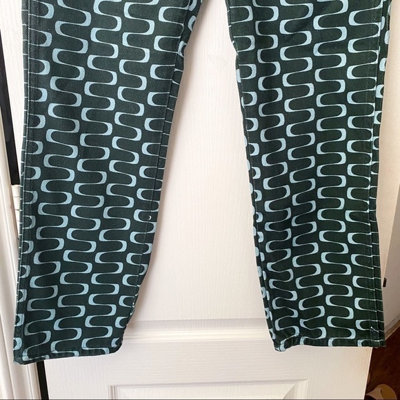 Reformation Jeans Mod High Rise Straight Squiggles Venture 27 GUC - Picture 2 of 7